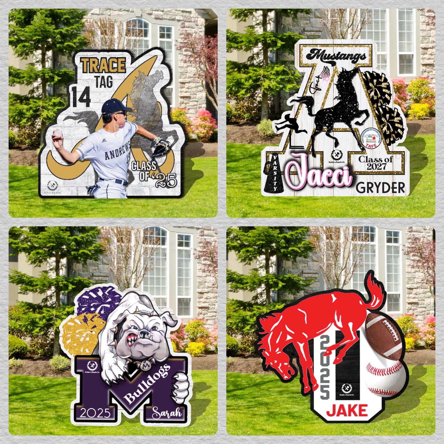 School Spirit Yard Sign