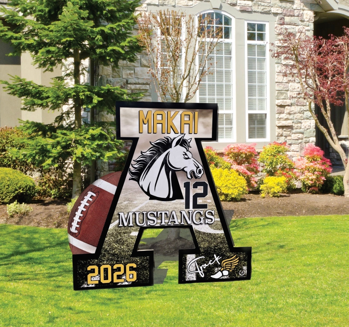 School Spirit Yard Sign