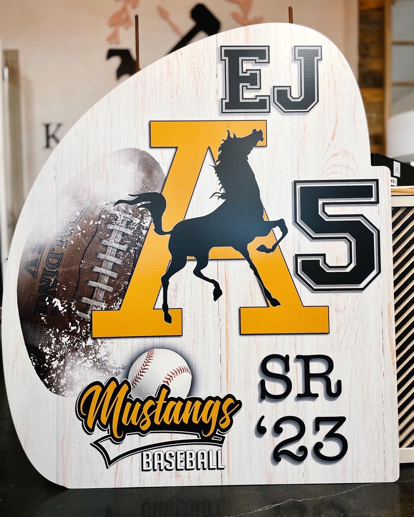 Custom Sports Sign