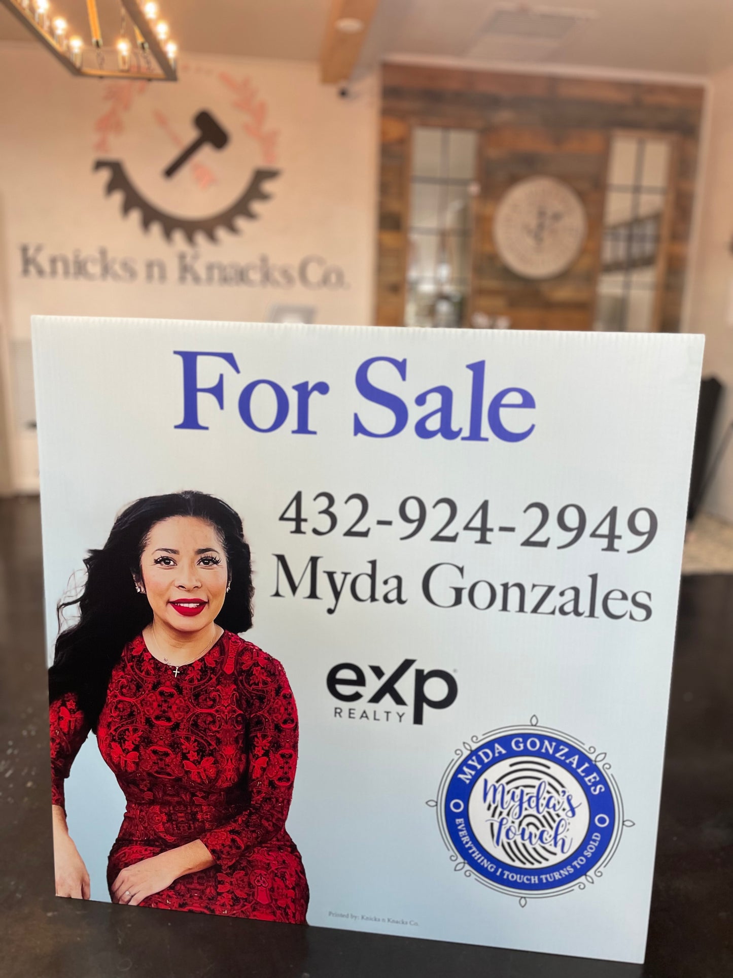 Custom Realtor Sign