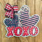 XOXO Valentines Day Door Hanger