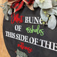 Jolliest Bunch Door Hanger | Lampoon Inspired | Christmas Family Vaca | Funny Door hanger | Christmas Door Hanger