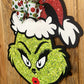 Grinch Door Hanger | Mrs.Grinch | Christmas Door Hanger