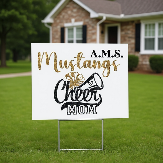 Custom Team Yard Sign