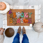 Fall Doormat |Welcome mat | Halloween Doormat | Football | Football Doormat