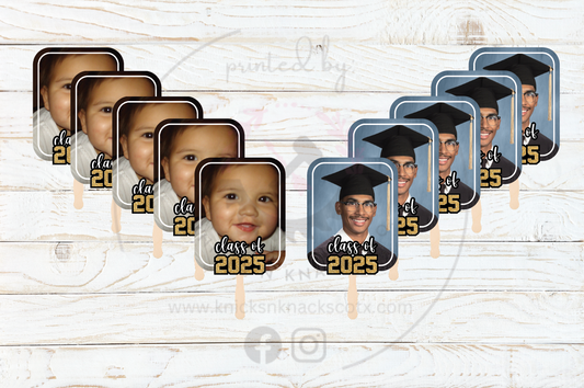 Graduation Fans (5 Count)