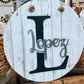 Custom Wood Door Hanger
