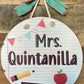 Custom Wood Door Hanger
