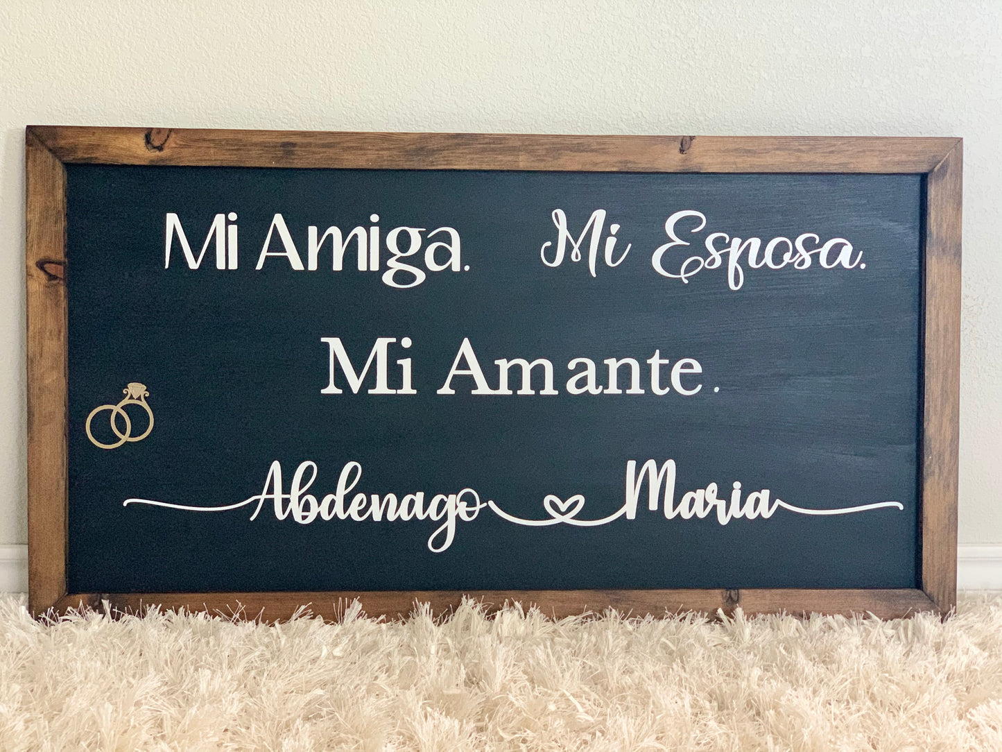 Framed Sign| HomeDecor | Wall Decor.