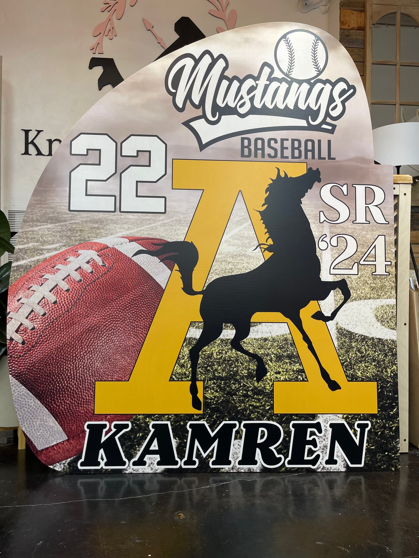 Custom Sports Sign